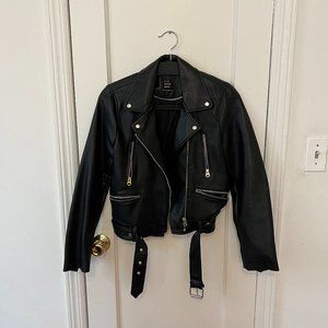 Zara TRF Leather Jacket